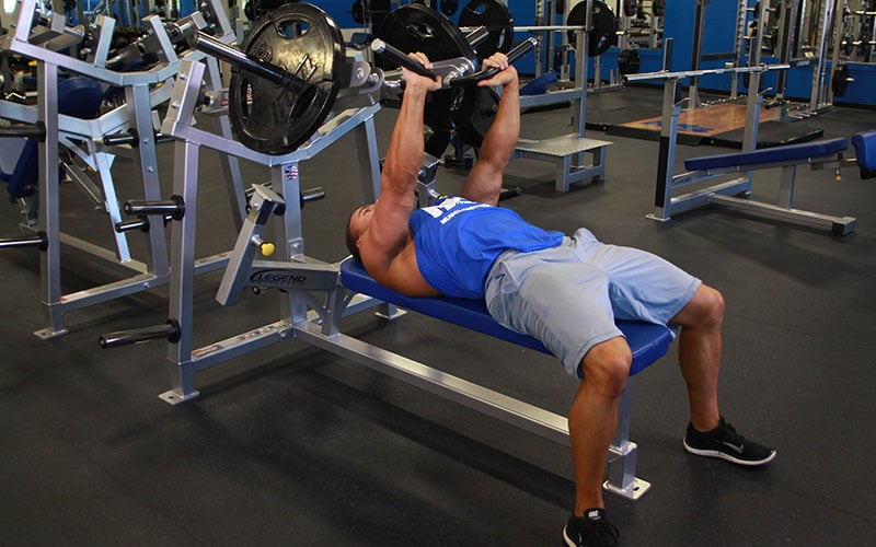 hammer strength bench press